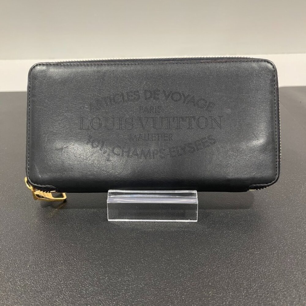 Louis Vuitton Veau Soie Iena Articles de Voyage Parnassea Leather Wallet (1065)